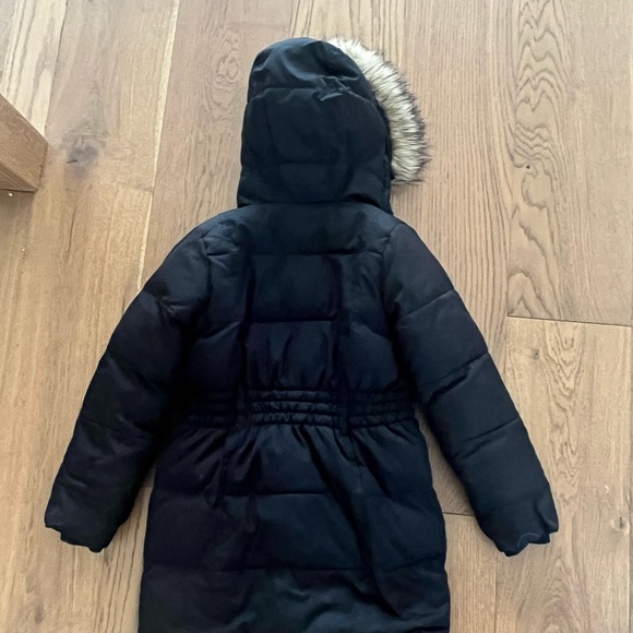 Land’s End - Girls Winter Fleece Lined Down Alternative ThermoPlume Coat - Picture 5 of 5